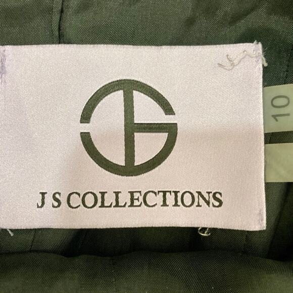 Fit & flare little black dress, NEW womens size 10 midi from JS Collections - Picture 6 of 7